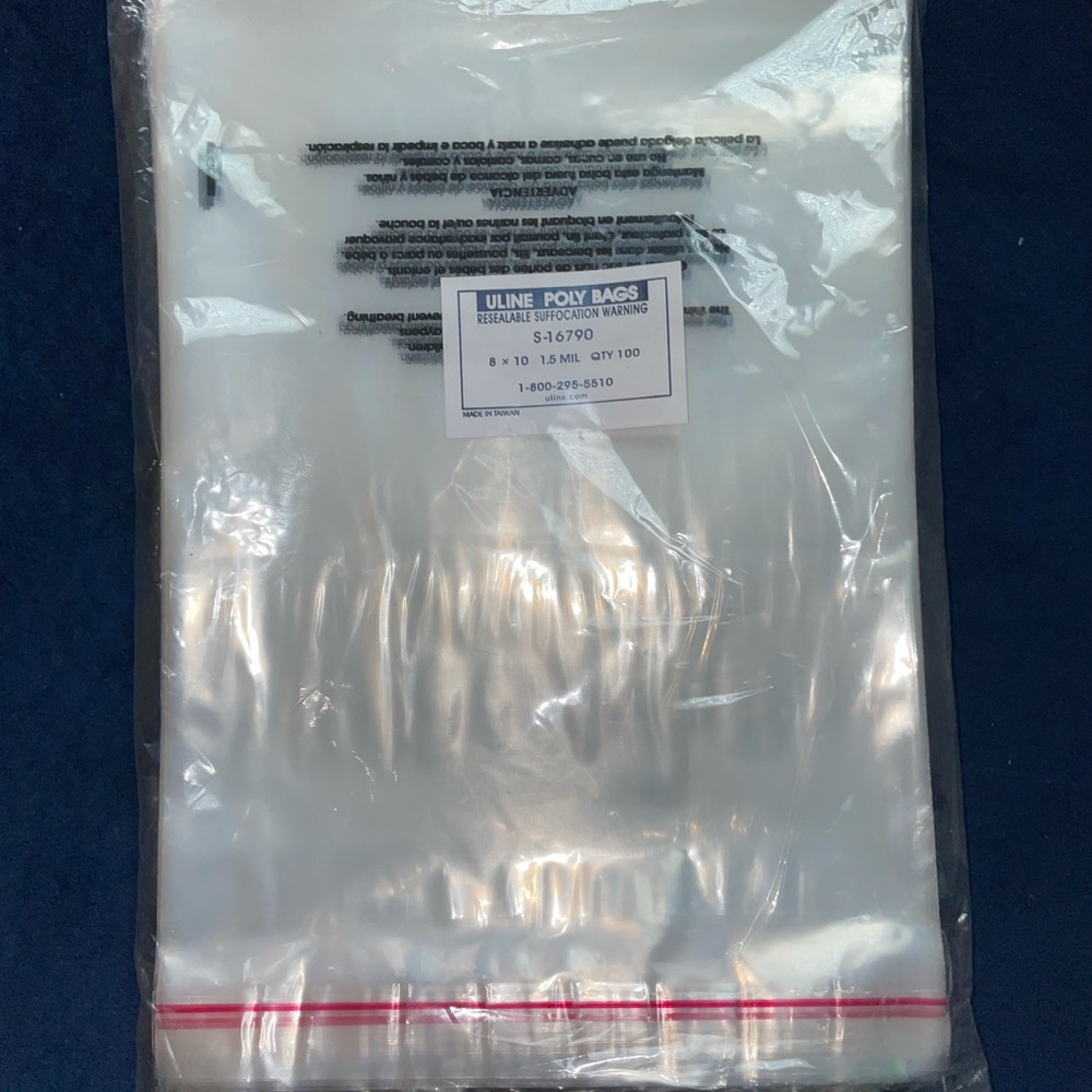 8 x 10 Polyethylene Bags